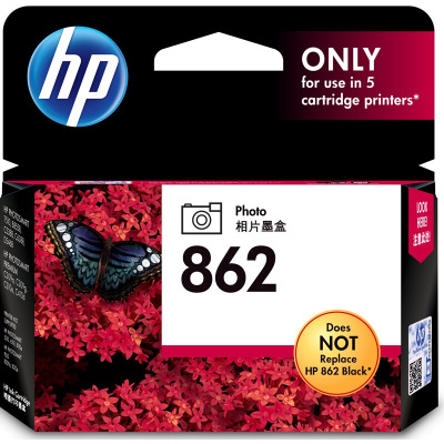 惠普(HP)CB317ZZ 862 照片黑色墨盒(适用Photosmart 7510 C309a/g C310a)