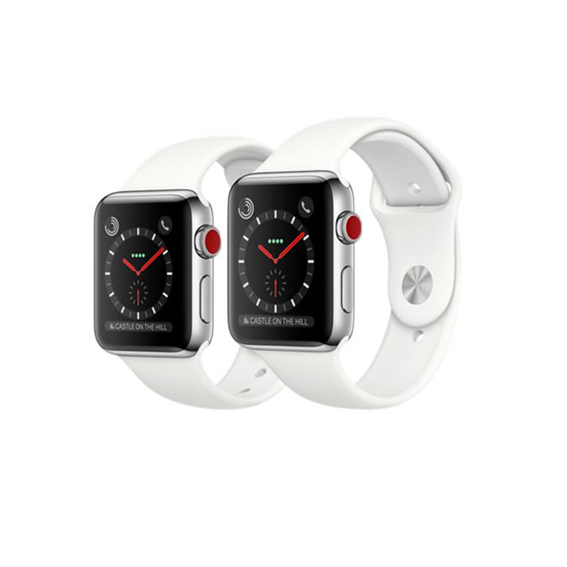 苹果手表apple watch series 3手表 不锈钢表壳运动型表带gps 蜂窝