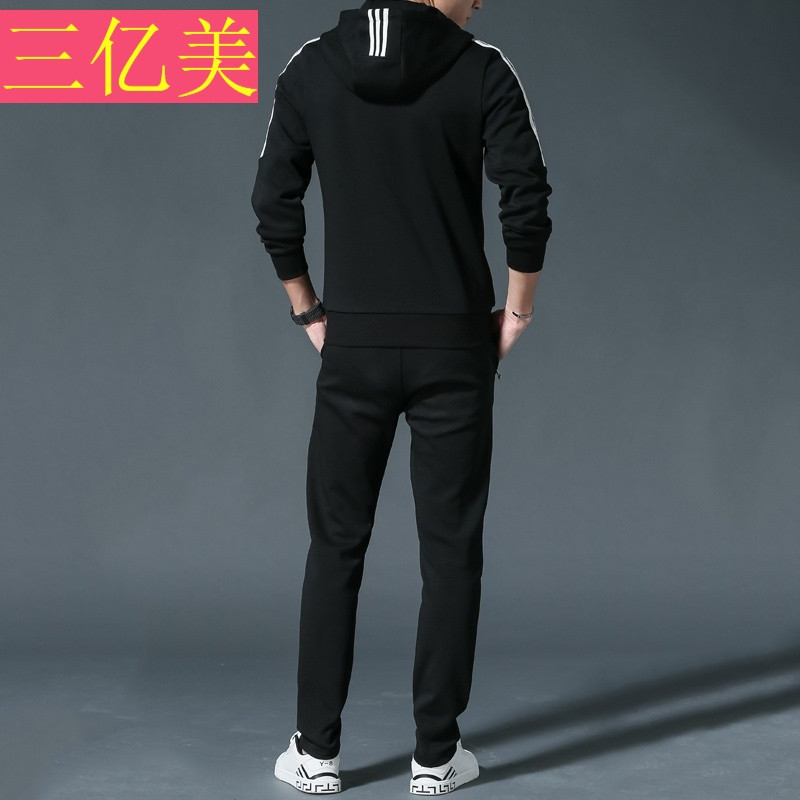 春秋运动套装男士跑步运动服两件套运动装春季运动衣运动服装男