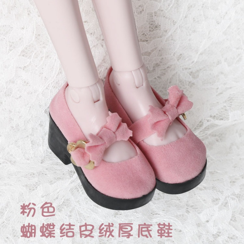 促销50cm叶罗丽娃娃鞋子冰公主夜萝莉bjd/sd高跟鞋马丁靴换装运动图片