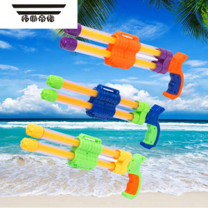 拓斯帝诺儿童塑料玩具吸水漂流 高压抽拉水枪打水仗针筒喷水沙滩戏水水炮