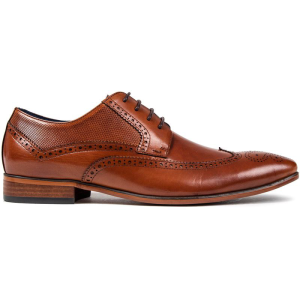 海外购专柜SOLE Knott Brogue 男式鞋棕褐色靴子时尚休闲耐磨防滑舒适皮靴KNOTTTN
