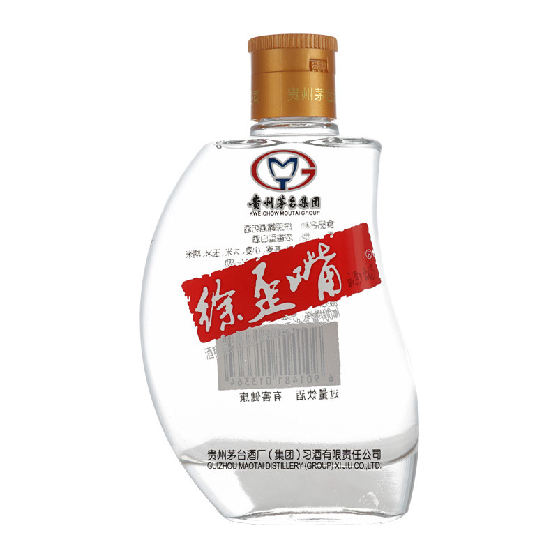 贵州茅台习酒 徐歪嘴酒坊 小酒 100ml 浓香型白酒 红标52度100ml/瓶