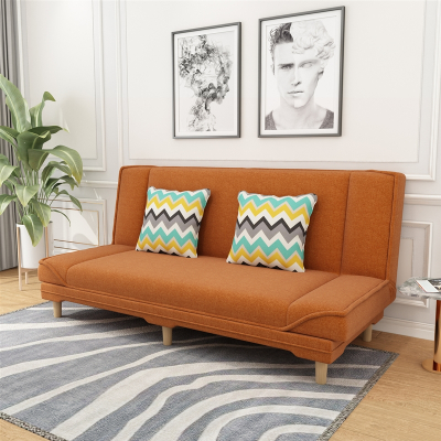 古达北欧布艺沙发床可折叠单人两用床小户型多功能客厅小沙发网红沙发
