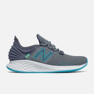 官方正品 新百伦(New Balance)Roav系列 男士透气网布缓震耐磨防滑夏日透气跑步鞋男 蓝色款MROAVCR