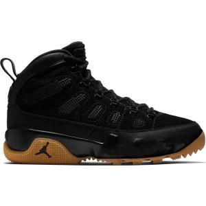 [官方正品]耐克 AJ Jordan 9 复古靴系列男士城市运动休闲百搭篮球鞋 黑色/浅棕色 AR4491-025