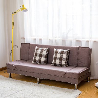 出租房沙发床简易可折叠布艺沙发客厅两用经济型单人双人三人沙发