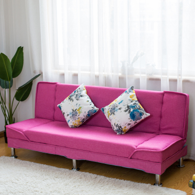 出租房沙发床简易可折叠布艺沙发客厅两用经济型单人双人三人沙发
