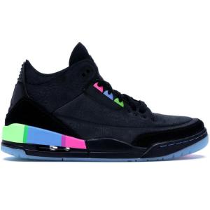 [限量]耐克AJ 男士运动鞋Jordan 3系列商务休闲 轻质舒适 简约百搭男士篮球鞋AT9195-001