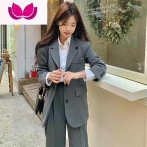 七斓2023新款韩版女西装套装气质炸街高级感职业小西服正装套