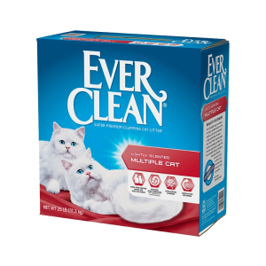 EverClean铂钻美国进口猫砂25磅钠基膨润土矿石活性炭猫沙低尘除臭猫砂宠物日用