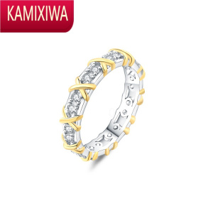 KAMIXIWA排钻满钻食指戒指女小众设计高级感精致时尚个性轻奢ins风