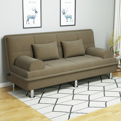 迪玛森多功能折叠沙发床两用布艺沙发简易单人客厅出租折叠床懒人小户型