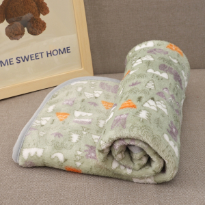 米妮狗狗睡觉用小被子宠物专用毛毯夏珊瑚绒小狗的小毯子夏季秋天冬款