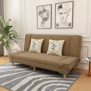 北欧布艺沙发可折叠多功能简易小户型客厅租房懒人沙发床两用单人