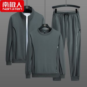 运动套装男士春秋季新款潮流全套休闲卫衣两件套上衣服