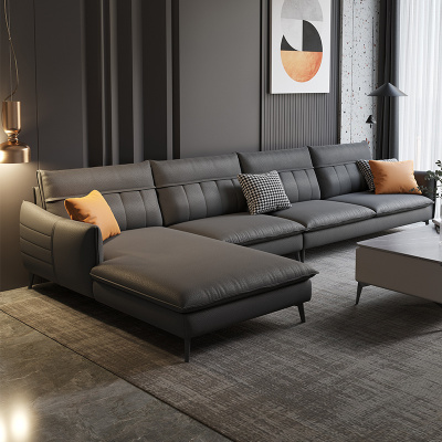 广木源轻奢沙发意式极简沙发免洗科技布艺沙发小户型简约现代客厅沙发组合