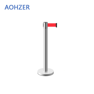 AOHZER 白钢立柱警示带 个