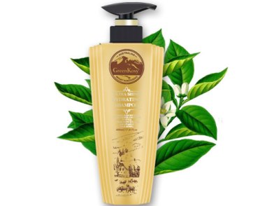 绿色溪谷凝脂弹滑柔亮洗发水洗发乳480ml 发丝柔亮包邮顺滑