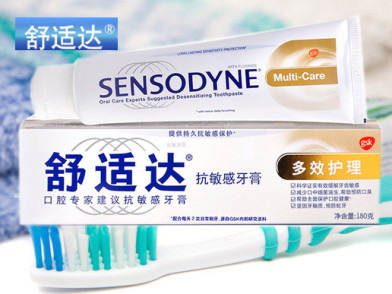 舒适达(sensodyne) 全面护理牙膏180g 缓解牙齿敏感坚固牙釉质
