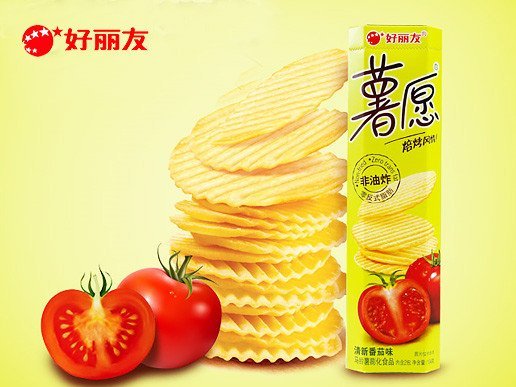 好丽友薯愿(香焗番茄味)104g/盒