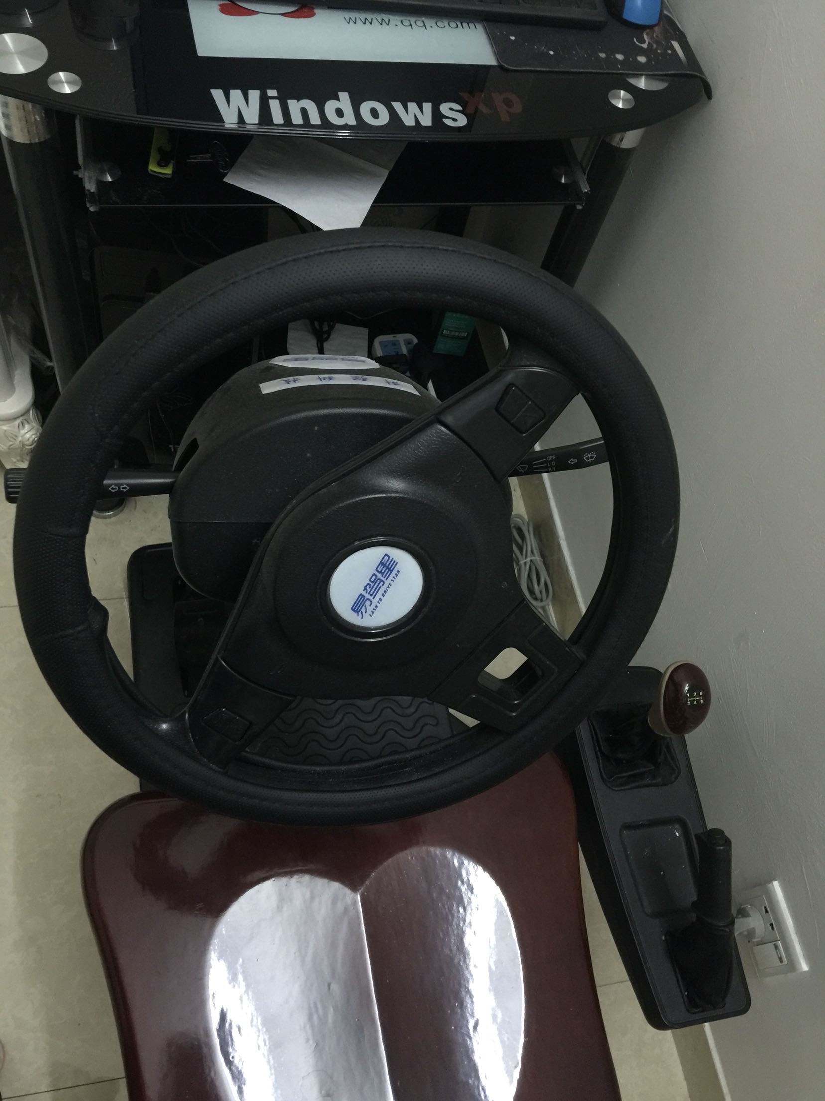 二手汽车驾驶模拟器训练机驾校学车练车方向盘易驾星