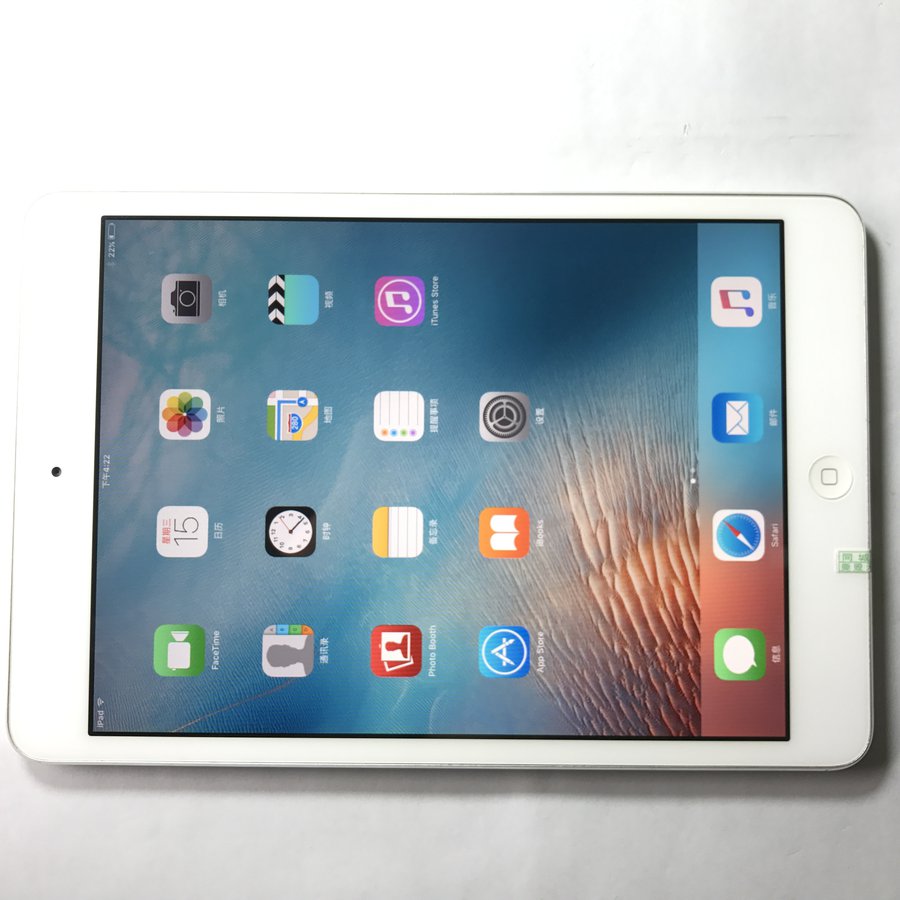 苹果【ipad mini】 白色 16 g wifi版 国行 9成新真机实拍 保修半年