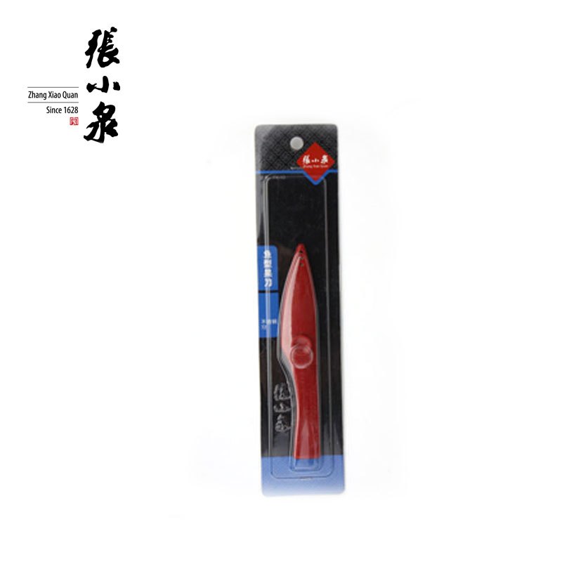 张小泉（Zhang Xiao Quan）FK-10鱼型不锈钢瓜果刀尖头刃口锋利厨刀