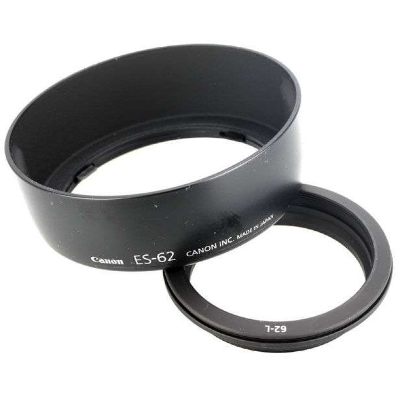 佳能镜头遮光罩ES-62(含转接环62-L)