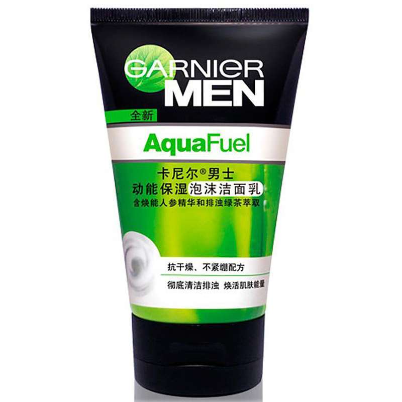 卡尼尔男士动能保湿泡沫洁面乳100ml