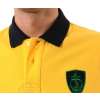 POLO VILLAE男士黄色翻领短T恤PFCAMAACH759