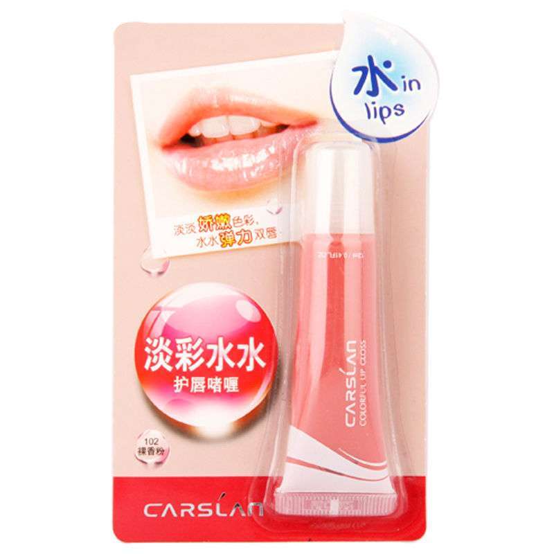 卡姿兰淡彩水水护唇啫喱(102裸香粉)12ml