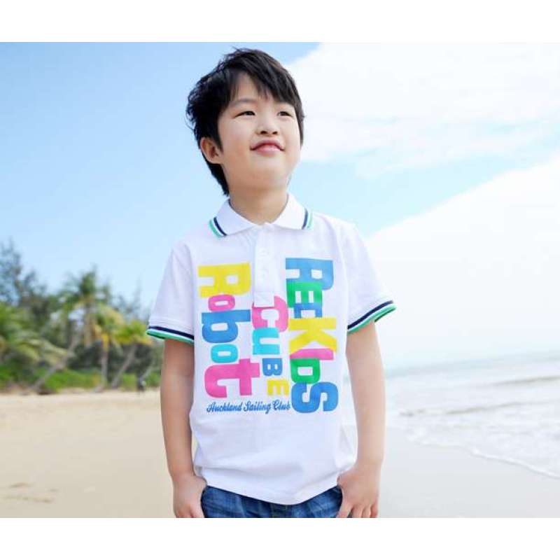 红孩儿REDKIDS男童POLOT恤RXF111010(白色160)
