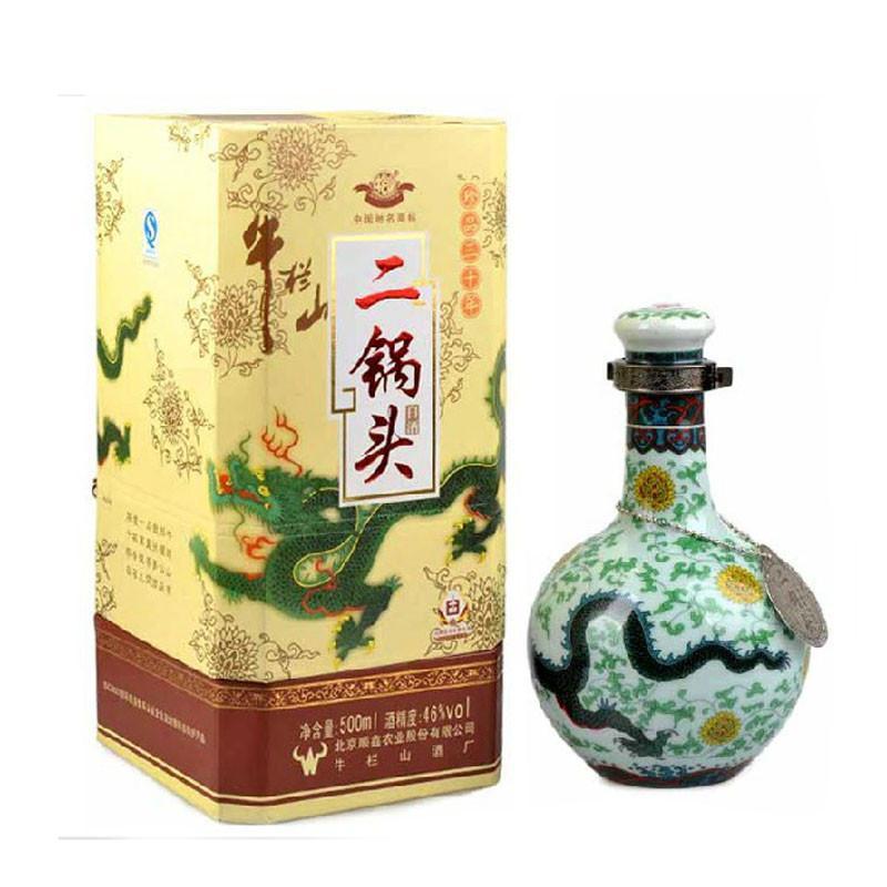 牛栏山青龙 珍品三十年46度500ml盒装 清香型白酒