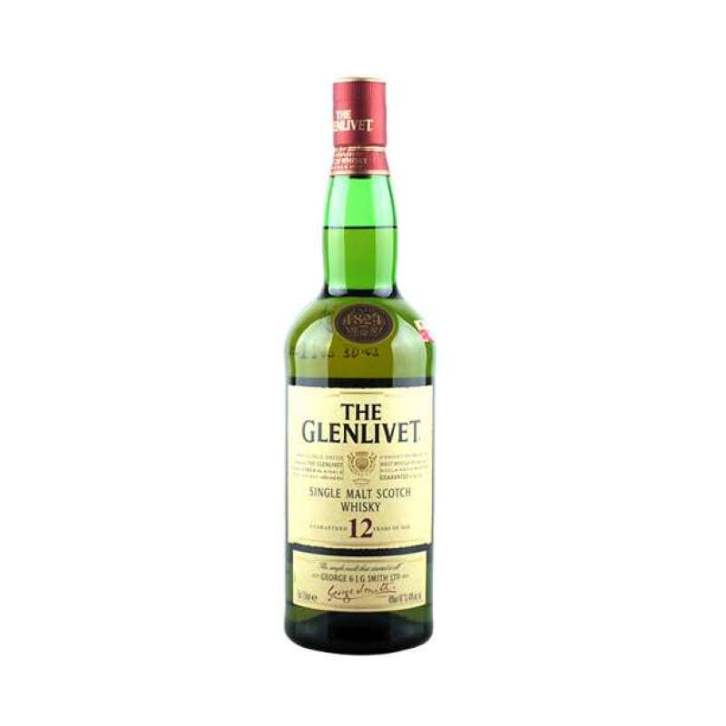 格兰威特单一麦芽苏格兰威士忌12年40度750ML