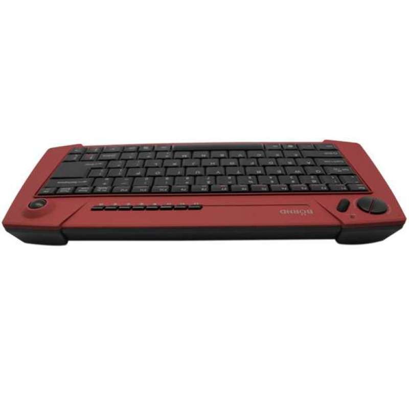 班德m350激光轨迹球无线多媒体键盘红色