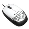 罗技（Logitech）M105有线鼠标 白色(910-002831)