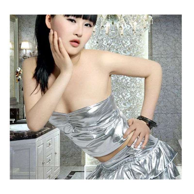 耶妮娅纯美可爱情趣内衣抹胸蓬蓬裙银白(均码)P2017
