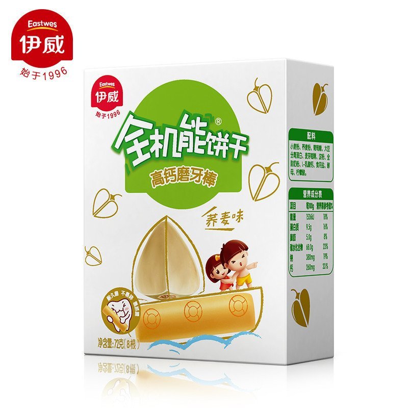 伊威(eastwes)全机能高钙磨牙棒(荞麦味)72g
