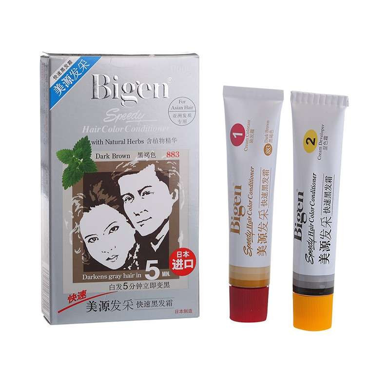 美源发采快速黑发霜黑褐色883#