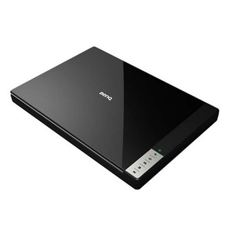 明基(BenQ)5560C 快扫 CIS 2400*4800 薄 钢琴镜面外观 扫描仪