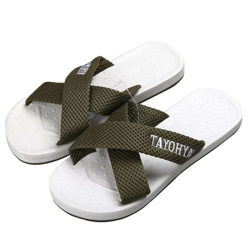 多样屋时尚拖/深绿/255mmTA310801018FG