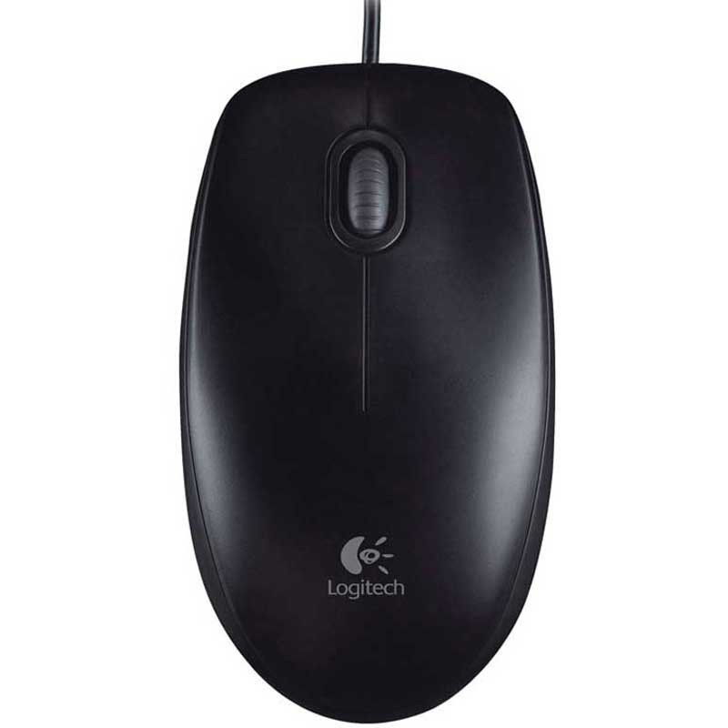 罗技（Logitech）M100r有线鼠标 黑色（910-003303）