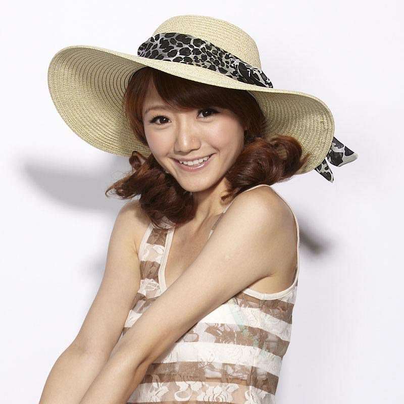 VANCL凡客诚品 夏日清凉淑女遮阳帽 米色 57CM