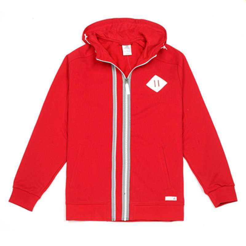 Adidas 阿迪达斯2012新款男子 连帽时尚运动休闲针织连帽茄克X34953 S