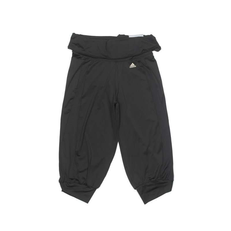 Adidas 阿迪达斯2012新款女子 创新剪裁运动全能针织中裤X19381 XL