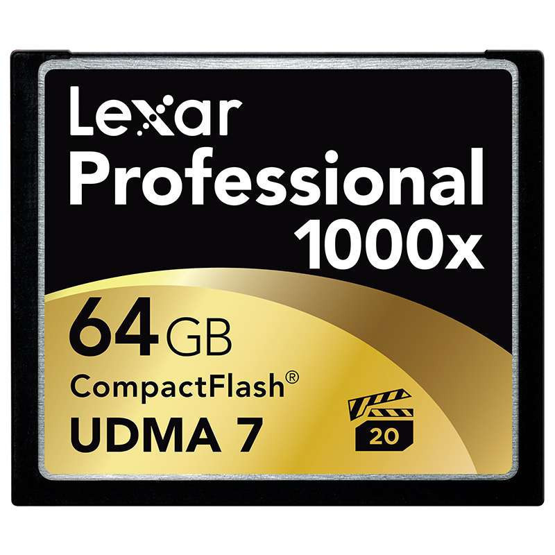 雷克沙(LEXAR)64G(1000X) CF储存卡