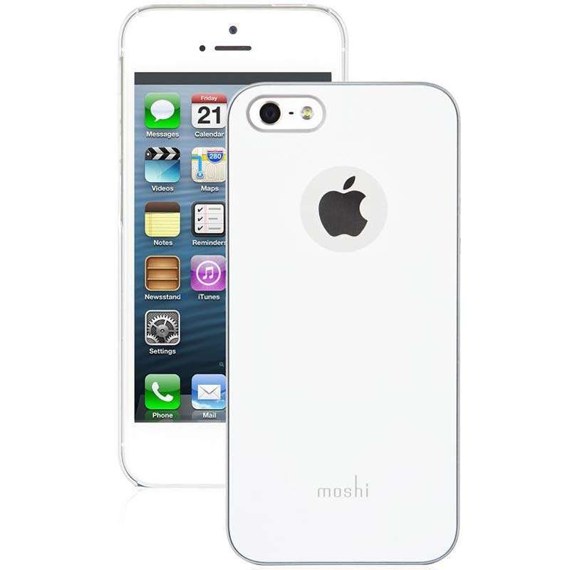 摩仕(moshi)iGlaza for iphone 5/5S 超薄时尚保护外壳(珍珠白)
