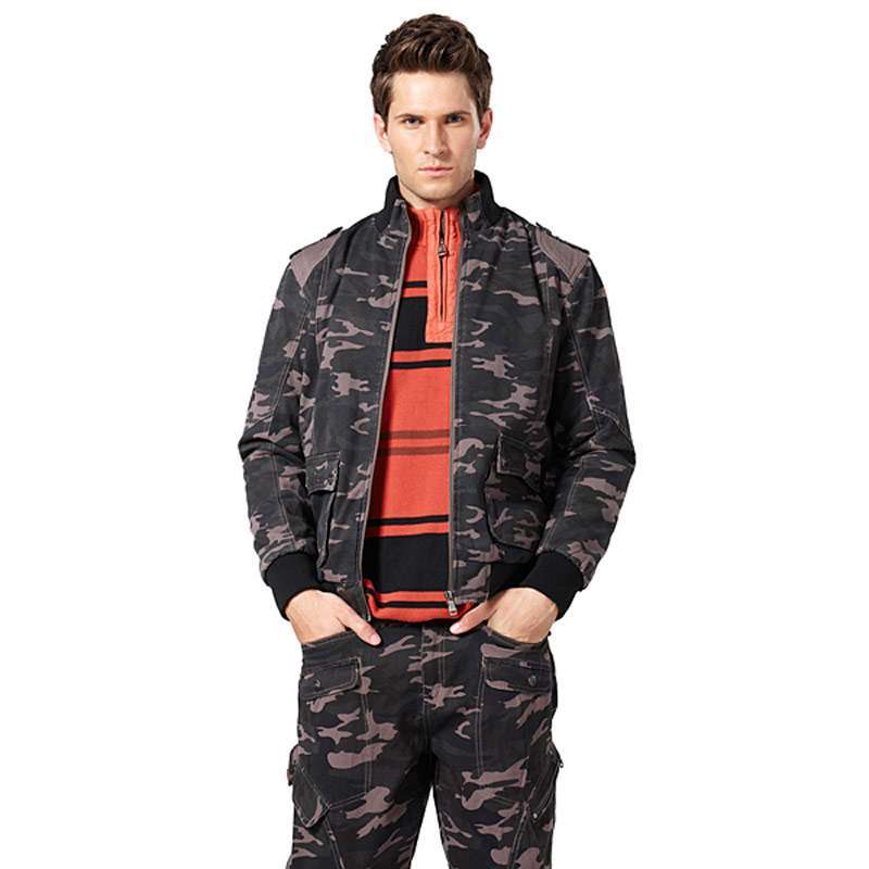 addnice德意志山峰男式风衣HF107049(紫色/XXXXL)