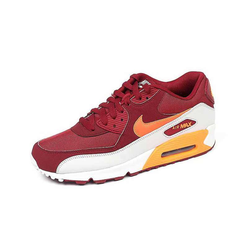 NIKE耐克 2012新款AIR MAX 90 ESSENTIAL男子复刻鞋537384-680红色42